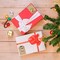 250 Pcs Christmas Gift Tags Self Adhesive Gift Tag Stickers - Decorative Stickers for Holiday Presents & Packages -Gift Tags for Christmas Presents - Convenient Dispenser Box 2 x 3 Inch